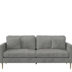 3 Sitzer Sofa*Pharao24 Samt Dreier Sofa Safda