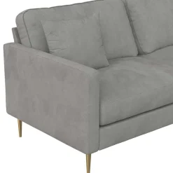 3 Sitzer Sofa*Pharao24 Samt Dreier Sofa Safda