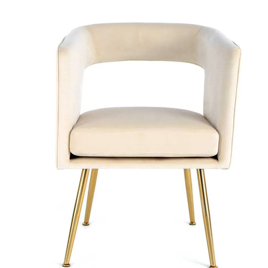 Pharao24 Samt Esstisch Sessel Yuliuz> Esszimmersessel