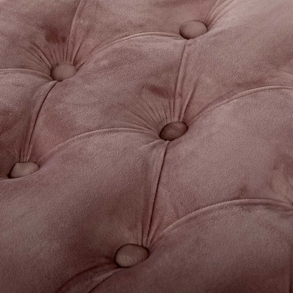 Polsterbänke|Schlafzimmerbänke*Pharao24 Samt Polsterbank Widama