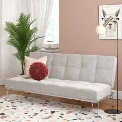 3 Sitzer Sofa|Schlafsofas*Pharao24 Samt Schlafsofa Ruven