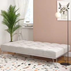 3 Sitzer Sofa|Schlafsofas*Pharao24 Samt Schlafsofa Ruven