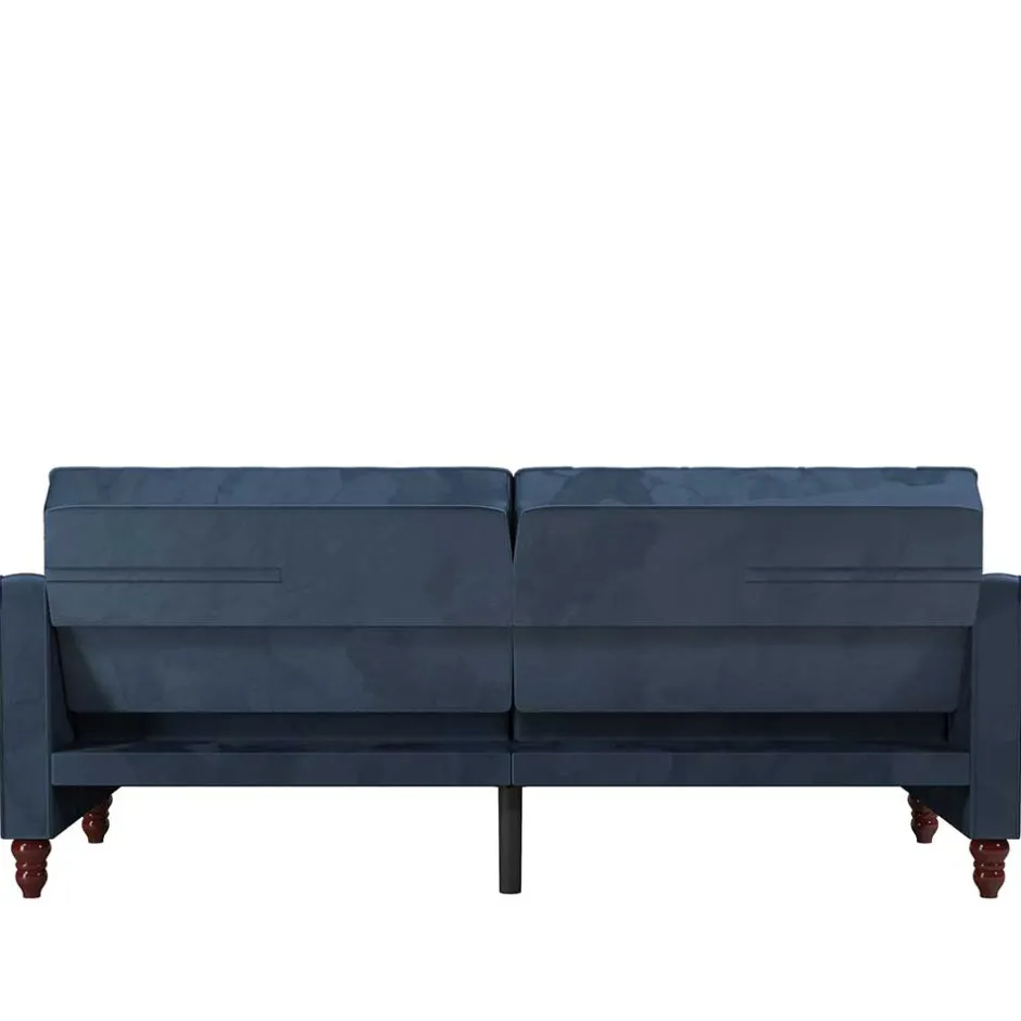 Polstermöbel|3 Sitzer Sofa*Pharao24 Samt Schlafsofa Ugo