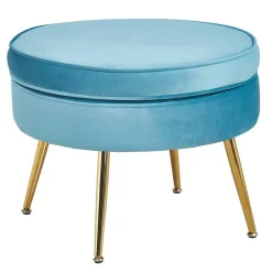 Pharao24 Samt Sitzhocker Mimdos> Sitzhocker