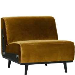 Pharao24 Samt Sofa Element Bela> Modulsofas