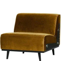 Pharao24 Samt Sofa Element Bela> Modulsofas