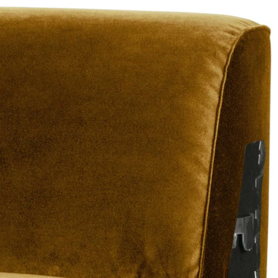 Pharao24 Samt Sofa Element Bela> Modulsofas