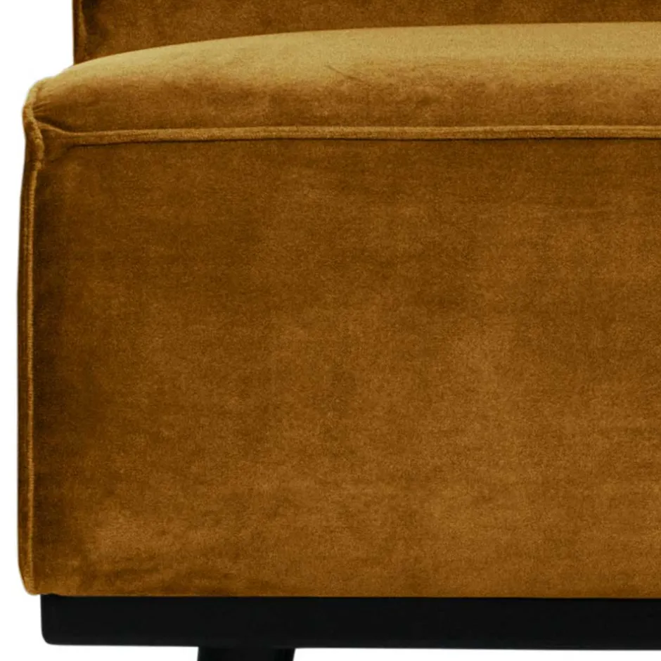 Pharao24 Samt Sofa Element Bela> Modulsofas