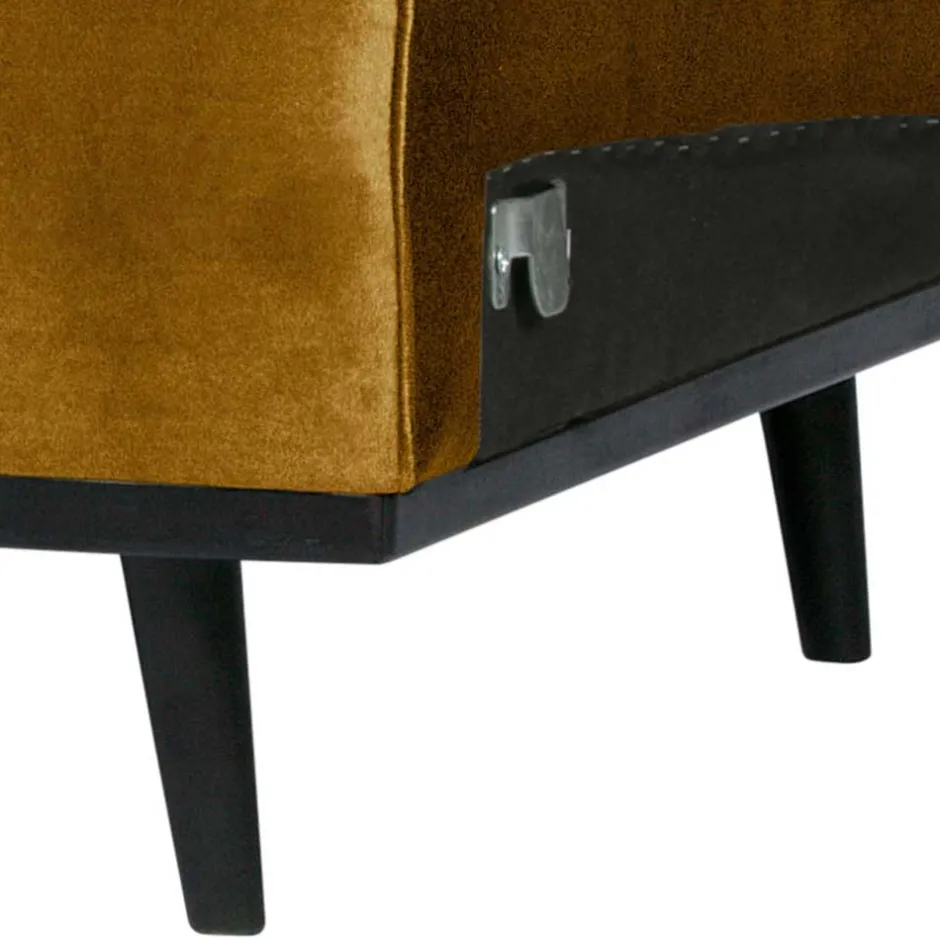 Pharao24 Samt Sofa Element Bela> Modulsofas