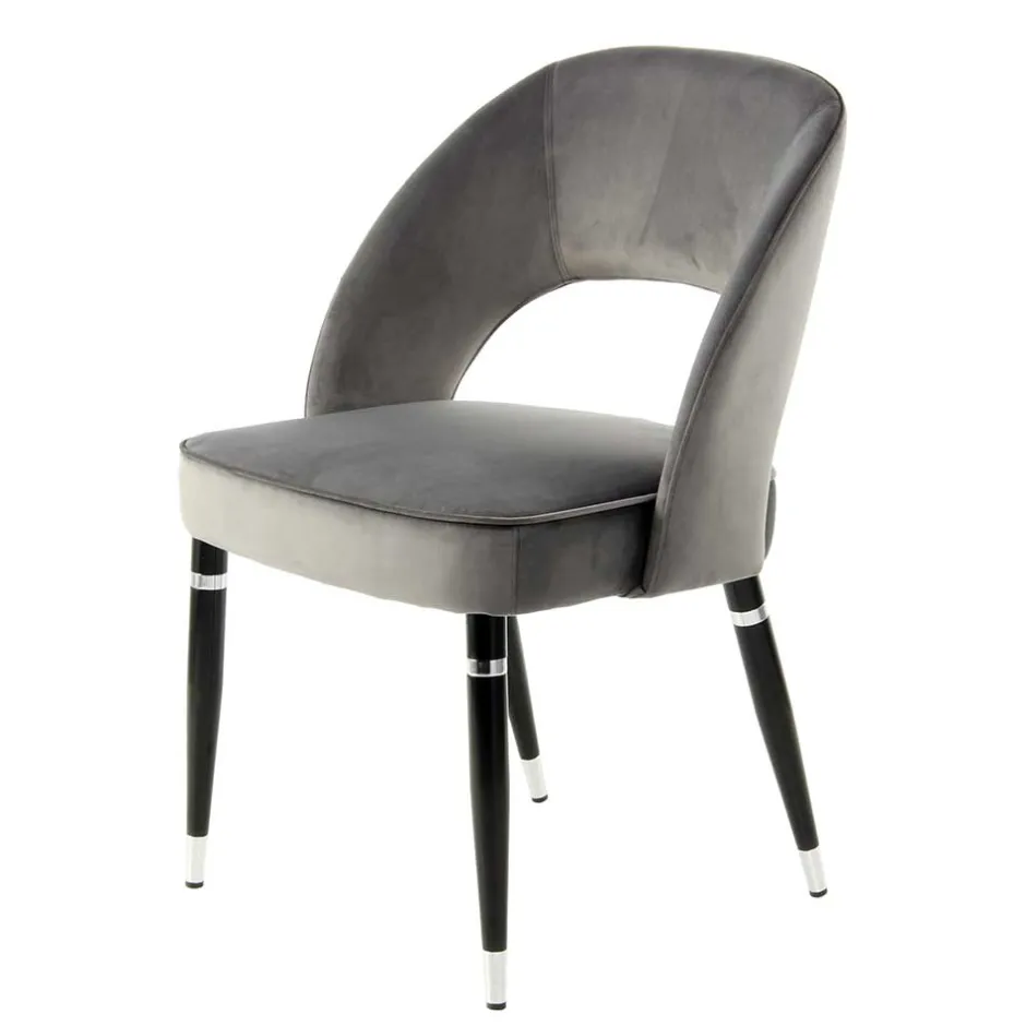 Polsterstühle*Pharao24 Samt Stühle Belafoma