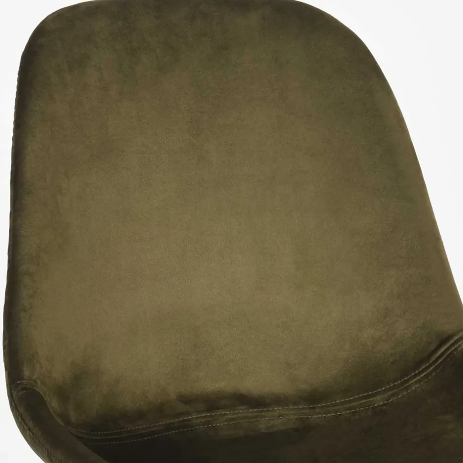 Küchenstühle|Esszimmerstühle*Pharao24 Samt Stuhl Oliv Set Montone