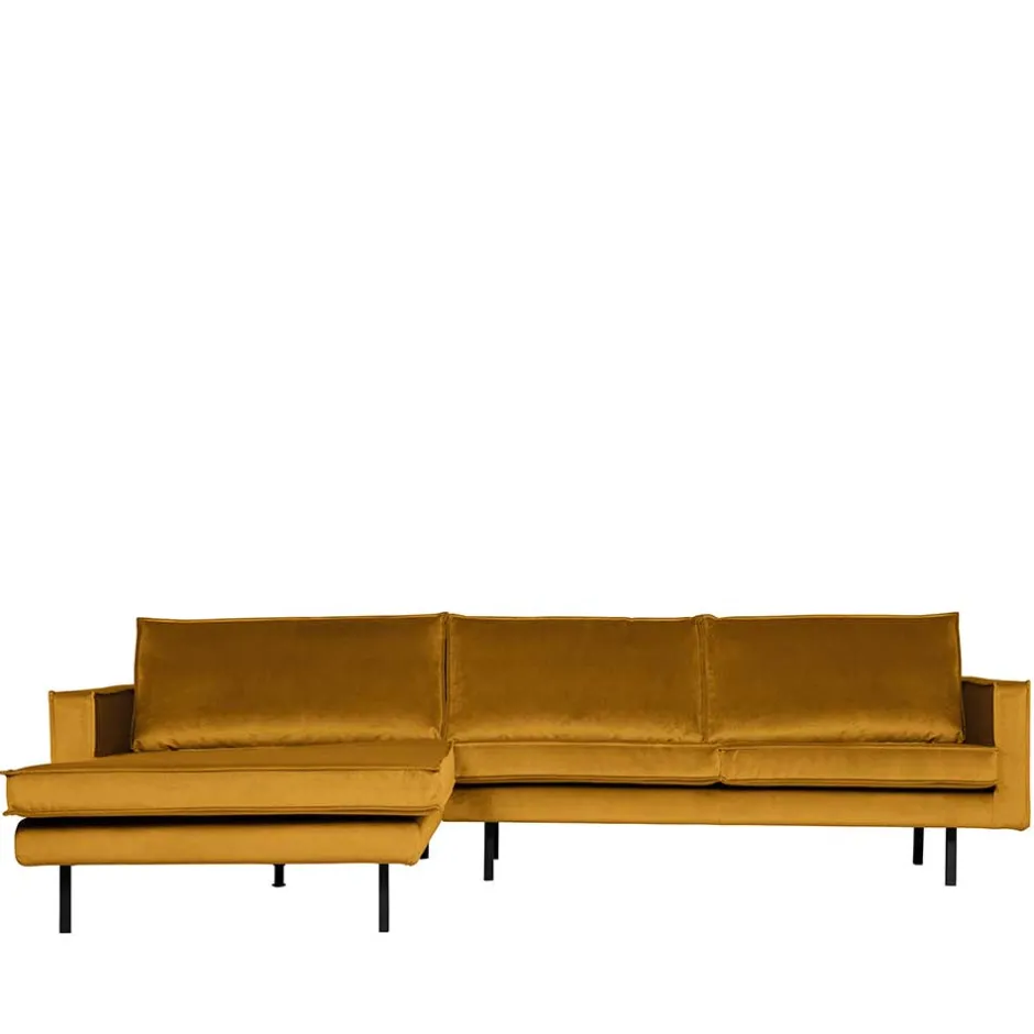 Polstermöbel|Wohnzimmercouch*Pharao24 Samtsofa Magoa