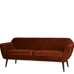 Wohnzimmercouch|2 Sitzer Sofa*Pharao24 Samtstoff Couch Choicon