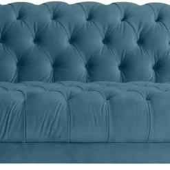 Pharao24 Samtvelours Couch Petrol Spiritov><noscript><img width=