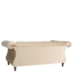 Pharao24 Samtvelours Sofa Segin><noscript><img width=