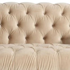 Pharao24 Samtvelours Sofa Segin><noscript><img width=