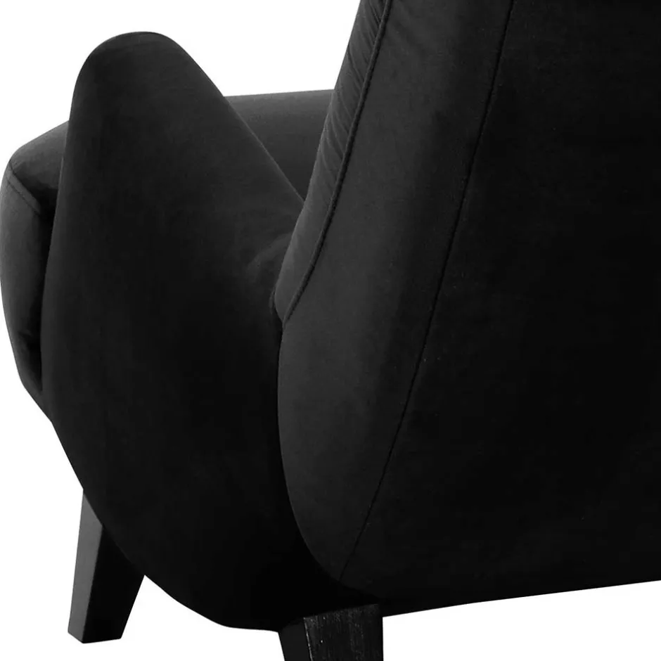 Pharao24 Samtvelours Wohnzimmer Sessel Vreneta> Relaxsessel