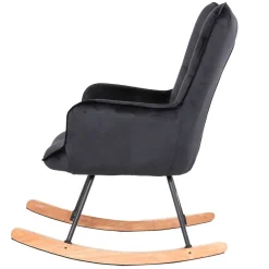 Wohnzimmer Sessel*Pharao24 Schaukelsessel Ayla