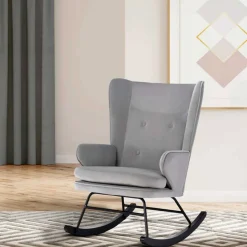 Ohrensessel*Pharao24 Schaukelsessel Ricky