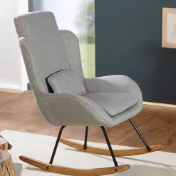 Wohnzimmer Sessel*Pharao24 Schaukelstuhl Hillo