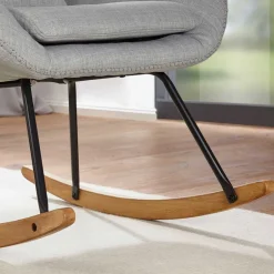 Wohnzimmer Sessel*Pharao24 Schaukelstuhl Hillo