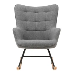 Wohnzimmer Sessel*Pharao24 Schaukelstuhl Lizias