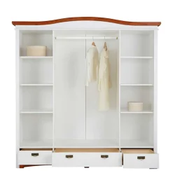 Massivholz Kleiderschränke|Schiebetürenschränke*Pharao24 Schiebetüren Kleiderschrank Raimon