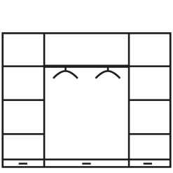 Massivholz Kleiderschränke|Schiebetürenschränke*Pharao24 Schiebetüren Kleiderschrank Raimon