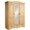 Massivholzmöbel|Massivholz Kleiderschränke*Pharao24 Schiebetürenschrank Delian