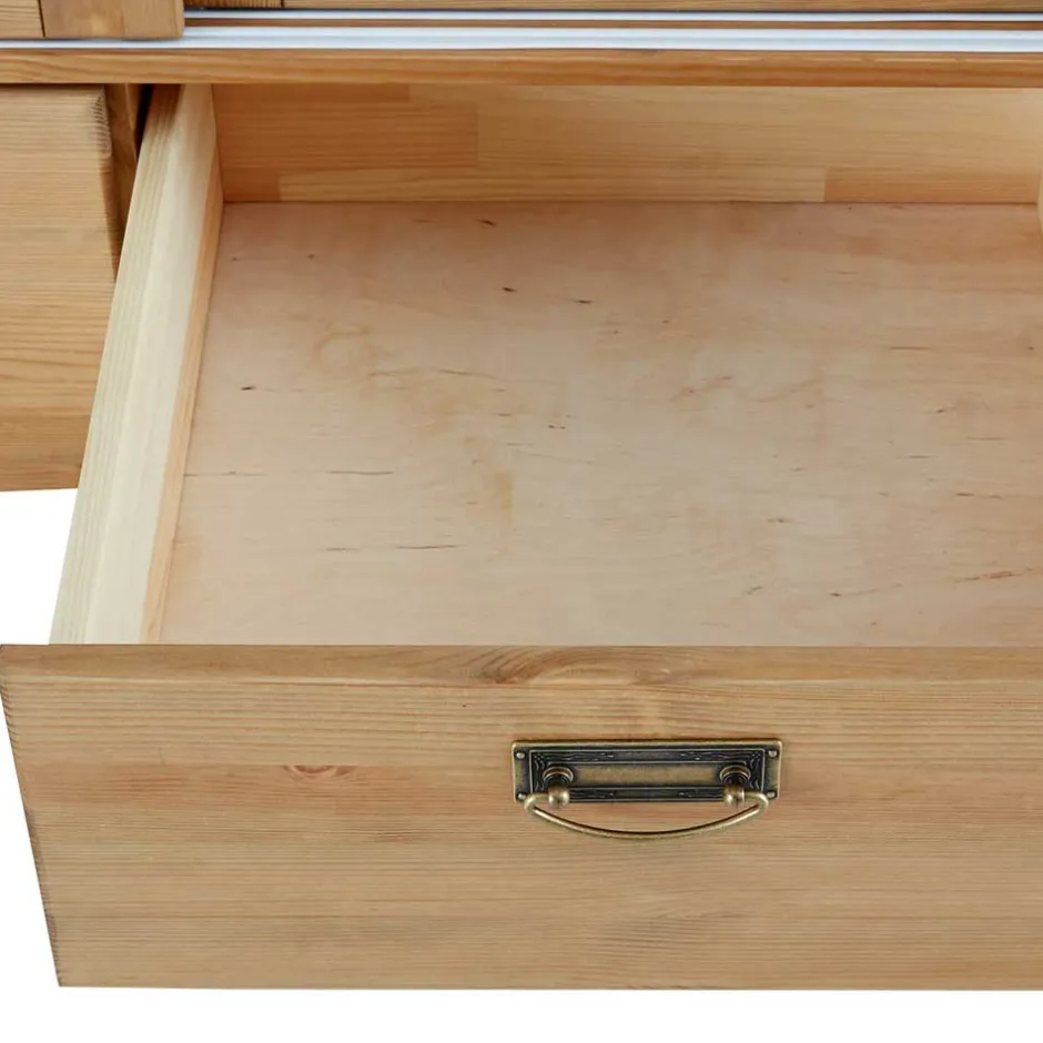 Massivholzmöbel|Massivholz Kleiderschränke*Pharao24 Schiebetürenschrank Delian