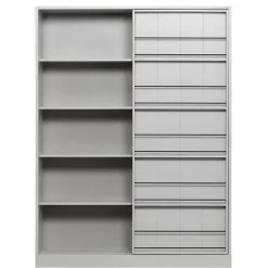 Wohnzimmervitrinen|Massivholz Schränke*Pharao24 Schiebetürenschrank Felda