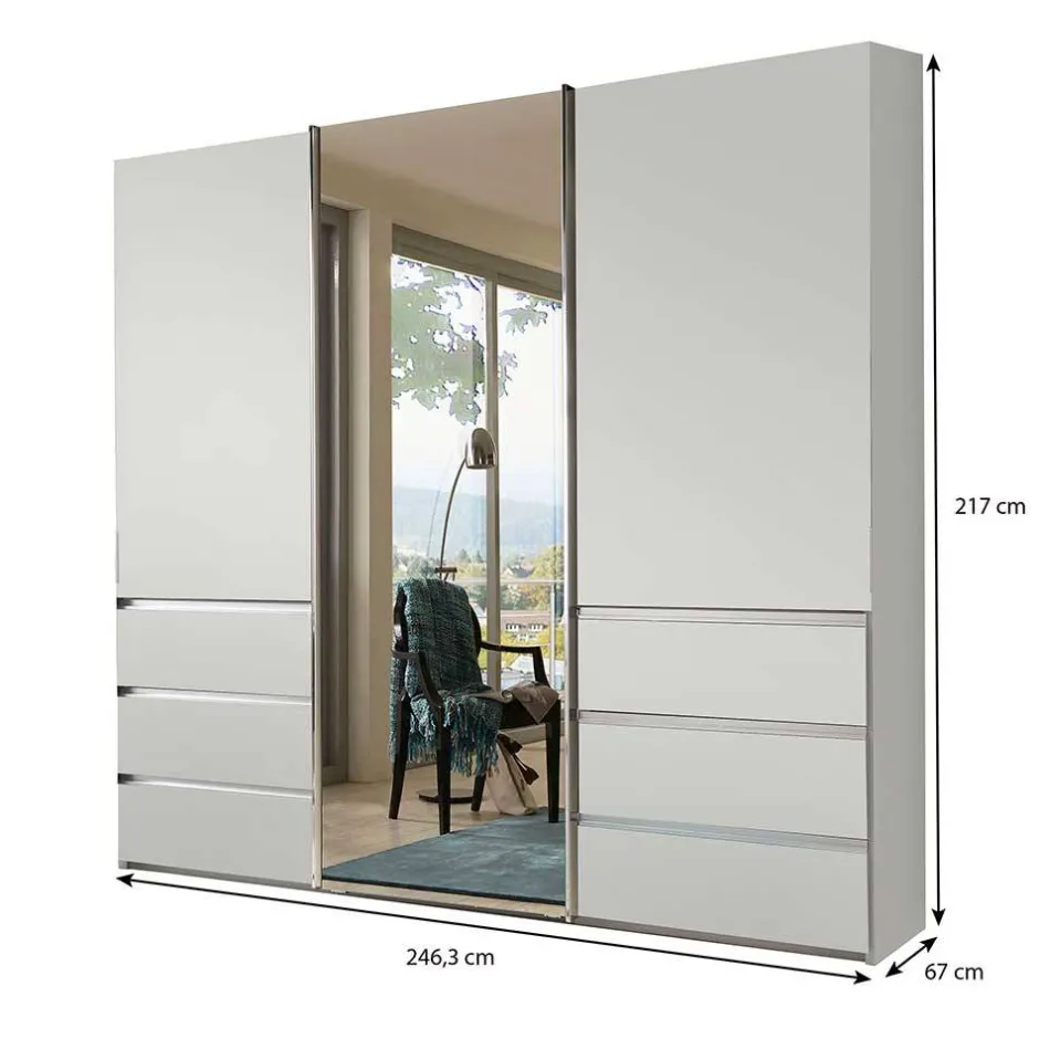 Pharao24 Schiebetürenschrank Morloca> Schiebetürenschränke