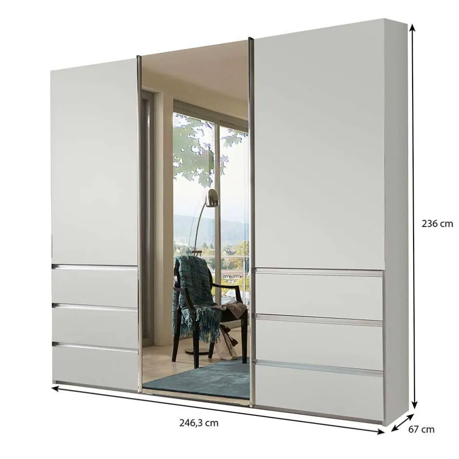 Pharao24 Schiebetürenschrank Morloca> Schiebetürenschränke