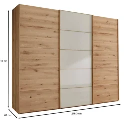 Kleiderschränke|Schlafzimmerschränke*Pharao24 Schiebetürenschrank Viramiru