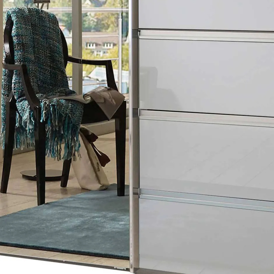 Pharao24 Schiebetürenschrank weiß Geronda> Schiebetürenschränke