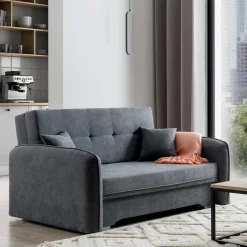2 Sitzer Sofa*Pharao24 Schlafcouch Josephara
