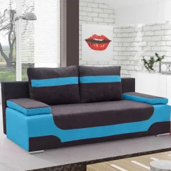 2 Sitzer Sofa*Pharao24 Schlafcouch Samsirai