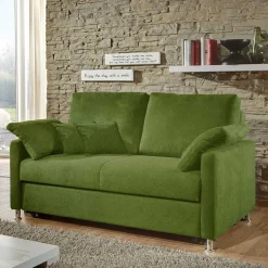 2 Sitzer Sofa*Pharao24 Schlafcouch Velletriu
