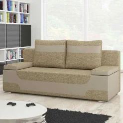 2 Sitzer Sofa*Pharao24 Schlafsofa Adiama