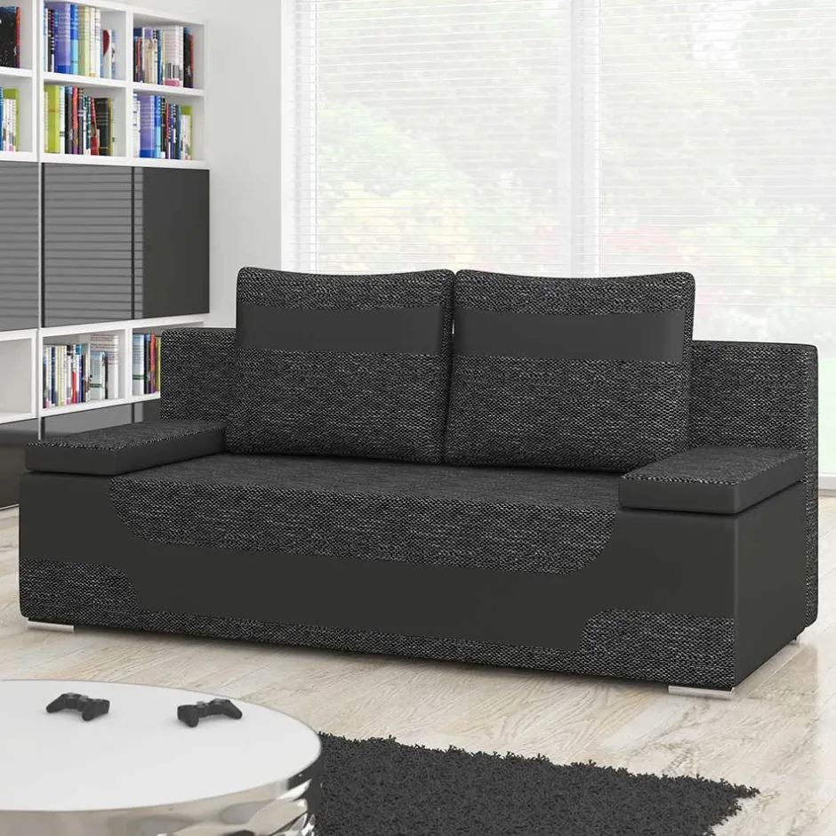 2 Sitzer Sofa*Pharao24 Schlafsofa Fleppos