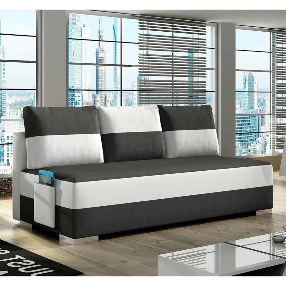 2 Sitzer Sofa*Pharao24 Schlafsofa Mariebella