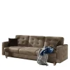 Pharao24 Schlafsofa Melseno> 3 Sitzer Sofa|Schlafsofas