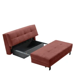 2 Sitzer Sofa*Pharao24 Schlafsofa Mivoje