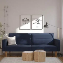 Polstermöbel|3 Sitzer Sofa*Pharao24 Schlafsofa Secilia