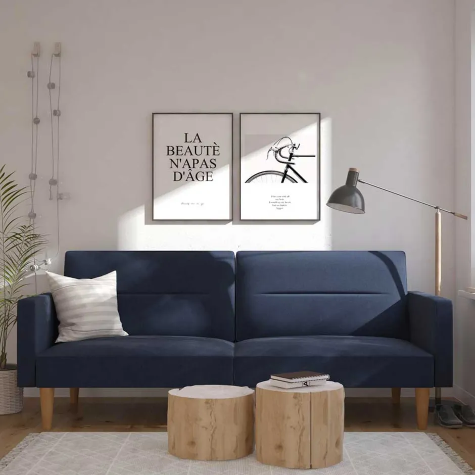 Polstermöbel|3 Sitzer Sofa*Pharao24 Schlafsofa Secilia