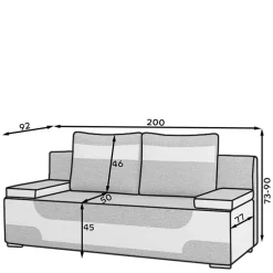 Pharao24 Schlafsofa Shiel><noscript><img width=