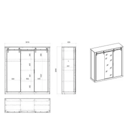 Schlafzimmer Sets*Pharao24 Schlafzimmer Dionada