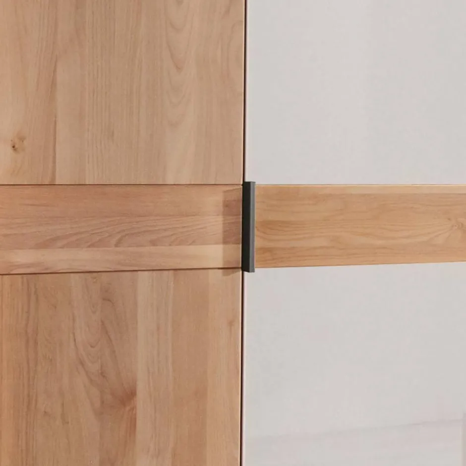 Drehtürenschränke*Pharao24 Schlafzimmerkleiderschrank Biancaneve