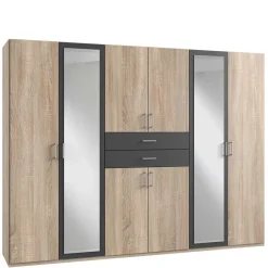 Pharao24 Schlafzimmerkleiderschrank Lairan> Drehtürenschränke