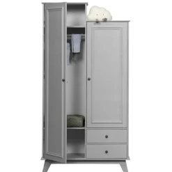 Drehtürenschränke|Massivholz Kleiderschränke*Pharao24 Schlafzimmerkleiderschrank Zenzian